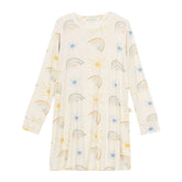 Camisola infantil menina manga longa Arco-Íris -  trend4kids